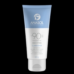 ANASOL PROTETOR SOLAR FACIAL CLAREADOR FPS 90 - 60G - loja online