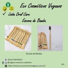 ESCOVA DE BAMBU BIODEGRADÁVEIS - MÉDIA8 - ECO COSMÉTICOS