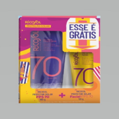 KIT RICOSOL FPS 70 CORPO 180g + FACIAL FPS 70 50 g - ECO COSMÉTICOS