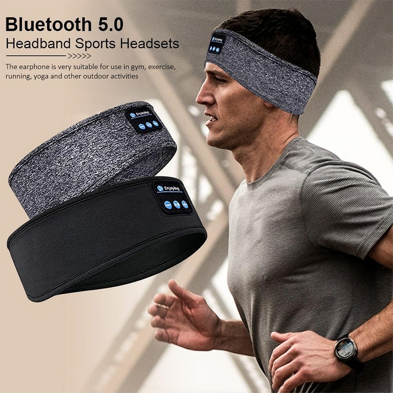 Bandana com fone bluetooth - Headphone para /Academia/Dormir – Lojas Dopena