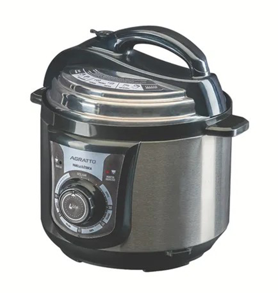 Chaleira Elétrica 1,8L Inox 1500W 220V Agratto - Colher de Panela