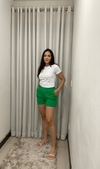 Short Viscolinho Verde