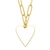 COLLAR DE CORAZON BLANCO