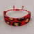 PULSERA ROJA ANIMAL PRINT