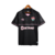 Camisa Fluminense Goleiro 2023 Umbro. Camisa com a cor preta como predominante e detalhes em rosa. Design em tom sobre tom. Escudo Fluminense e logo Umbro bordados.