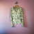 Camisa Verde Floral Shoulder