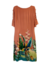 Vestido Estampa Folhagem Outlet Maria Maluca - comprar online