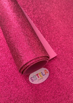 FOLHA EVA ESTELAPAPER PCT C/05 GLITTER-005 PINK 400X480