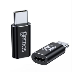 Adaptador celular V8 Para Type-C Otg Usb Driver hrebos Hs-335 na internet