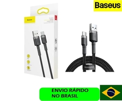 Cabo Dados Carregador Celular Original Baseus Usb Type C 2a