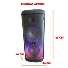 Caixa De Som Bluetooth Amplificada C Microfone Portátil Grande KTS 1626