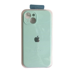 Capa silicone case aveludada para iphone 14 - loja online