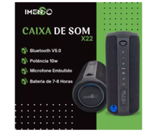 Caixa de Som Bluetooth Portatil 20w Bateria 8 Horas Imenso x22 na internet