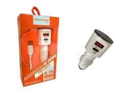 Carregador Veicular Turbo 2 Entrada 1 Usb + 1 Tipo C - comprar online