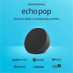 Echo Pop: Smart Speaker com Alexa Música, informação cor Branca Amazon - comprar online