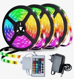 fita Led Rgb 5050 Rolo 5m 300 Leds com controle KAPBOM - loja online