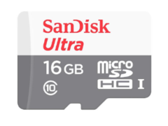 Cartão Memória 16gb Micro Sd Ultra 80mbs Sandisk - loja online