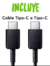 CABEZA DE CARGA TIPO C-USB 28W CON CABLE - comprar online