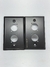 TAPA FACE PLATE METALICA X2 NEGRA