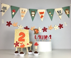 FESTA ANIMAIS BOSQUE - KIT PAPELARIA - comprar online