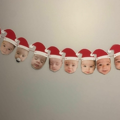 VARAL ROSTINHOS PAPAI NOEL na internet