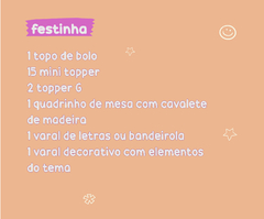 CRIAR NOVO TEMA - FESTINHA