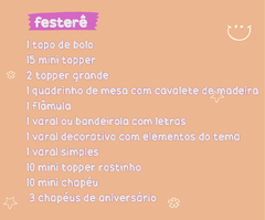 CRIAR NOVO TEMA - FESTERÊ