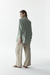 CAMISA OVERSIZE GABRIELLE VERDE - tienda online