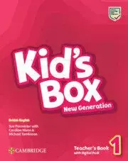 KID'S BOX NEW GENERATION 1 - TEACHER'S BOOK with Digital Pack - comprar online