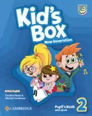 KID'S BOX NEW GENERATION 2 - PUPIL'S BOOK with eBook - comprar online