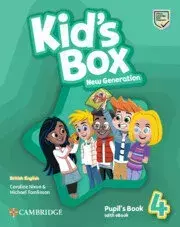 KID'S BOX NEW GENERATION 4 - PUPIL'S BOOK with eBook - comprar online