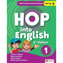 HOP INTO ENGLISH 1 2daED- STUDENT'S BOOK+ WORKBOOK INTEGRATED