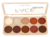 Lovebelle angel Paleta de Sombras nude Face Crush 10 cores B064 - comprar online