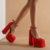 Tacones Amelia- Rojo