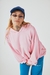 Hoodie Big Logo Pink en internet