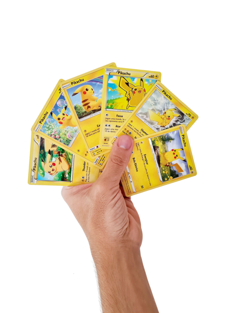 Kit Ultra raras tipo elétrico - 3 cartas V originais Cartas Pokémon