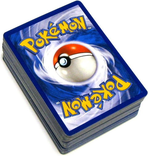 Kit Carta Pokémon 90 Energias com 10 de cada elemento (Grama, Fogo, Água,  Raio, Psíquico, Lutador, Escuridão e Fada)