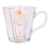 CANECA DE VIDRO FACE TRANSPARENTE