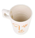 Caneca de vidro face branca - comprar online