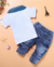 Kit Conjunto Infantil Menino Com Cachecol - comprar online