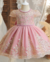 Vestido Infantil Festa Rosa - loja online