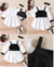 Conjunto Vestido e Colete Infantil Menina Preto - LOJABABYGOLD