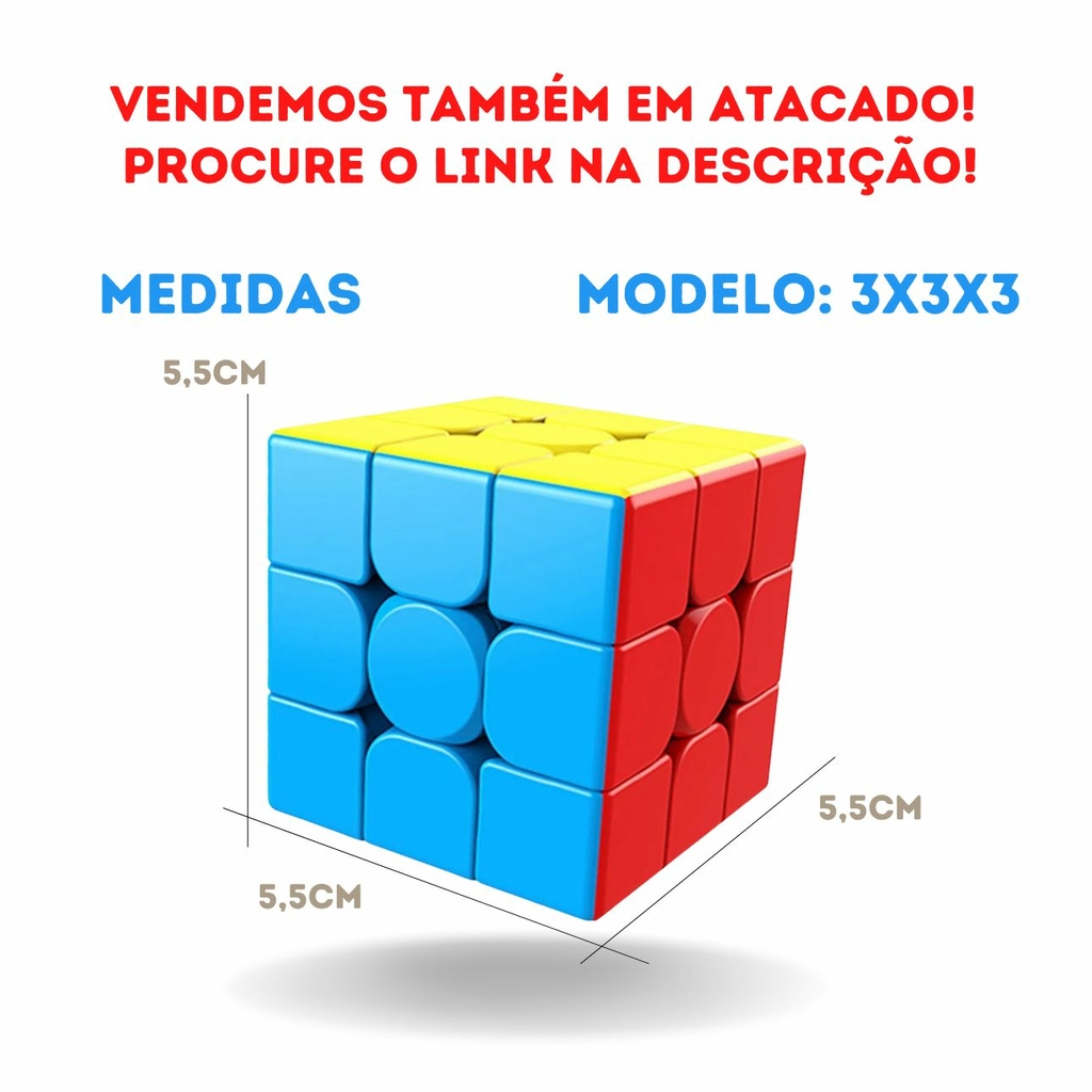 Cubo Mágico Profissional 3x3x3 Original