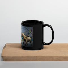 Taza Negra - Bitcoin Bull & Bear