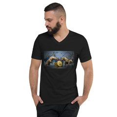 PLAYERA CUELLO V - BITCOIN BULL & BEAR - comprar en línea