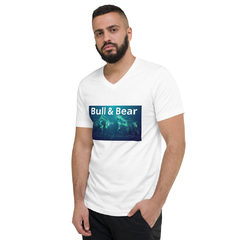 Playera Cuello V - Luxury Bull&Bear - tienda en línea