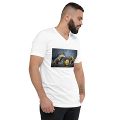 Imagen de PLAYERA CUELLO V - BITCOIN BULL & BEAR