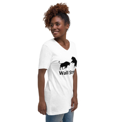 PLAYERA DAMA CUELLO V - BLACK BULL&BEAR en internet