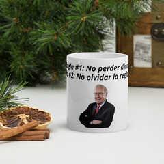 Taza Blanca - Warren Buffett Regla #1