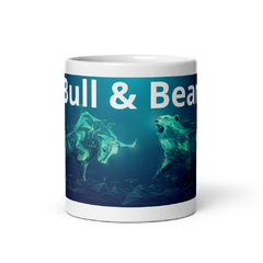 Taza Blanca - Luxury Bull&Bear